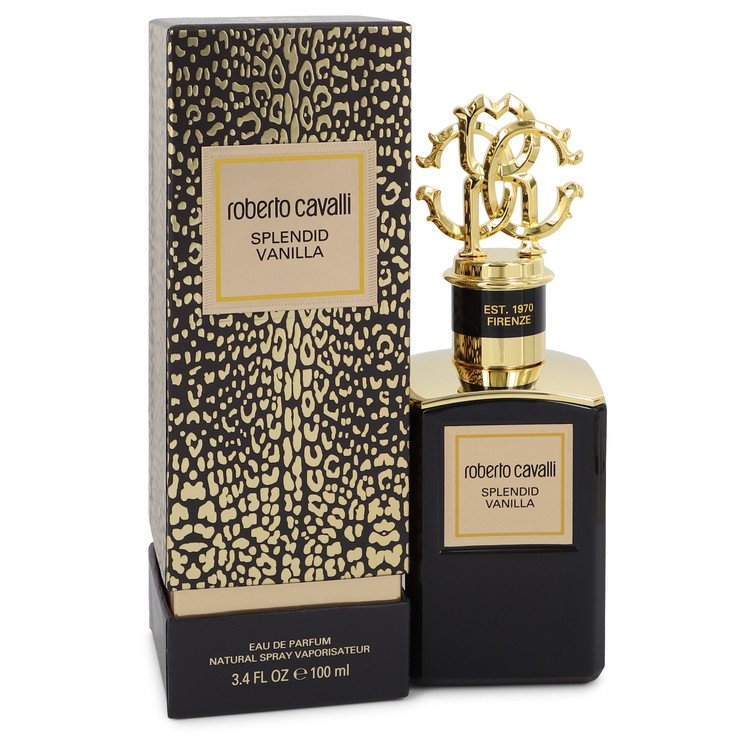 Splendid Vanilla Eau De Parfum Spray By Roberto Cavalli 3.4 oz