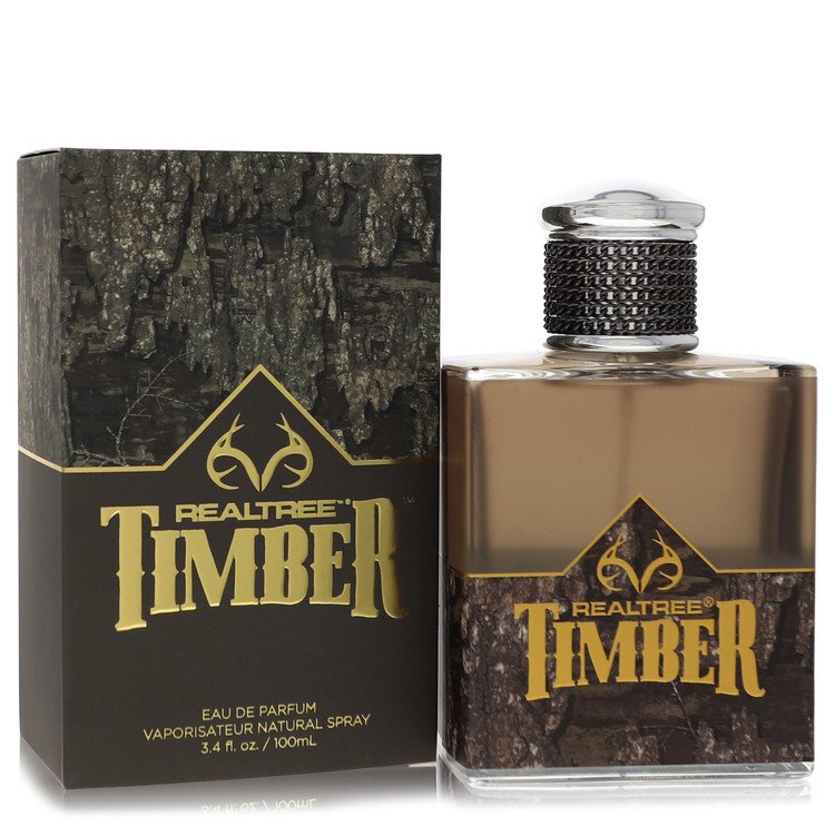 Realtree Timber Eau De Parfum Spray By Jordan Outdoor 3.4 oz