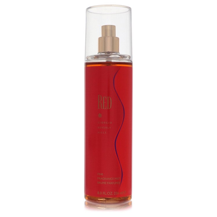 Red Fragrance Mist By Giorgio Beverly Hills 8 oz