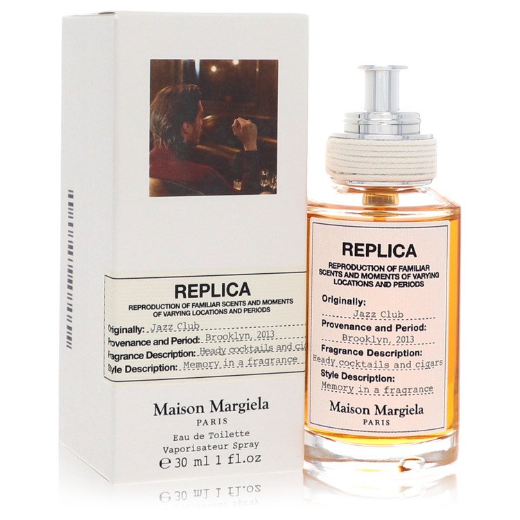 Replica Jazz Club Eau De Toilette Spray By Maison Margiela 1 oz