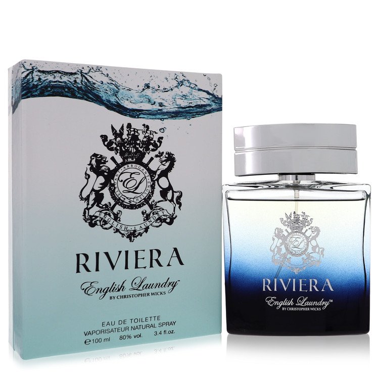 Riviera Eau De Toilette Spray By English Laundry 3.4 oz