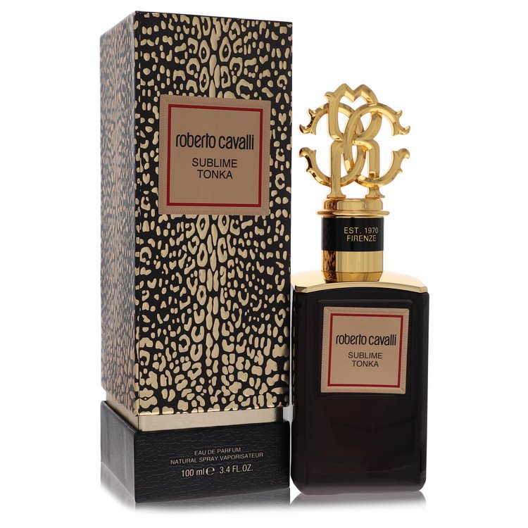 Roberto Cavalli Gold Sublime Tonka Eau De Parfum Spray (Unisex) By Roberto Cavalli 3.4 oz