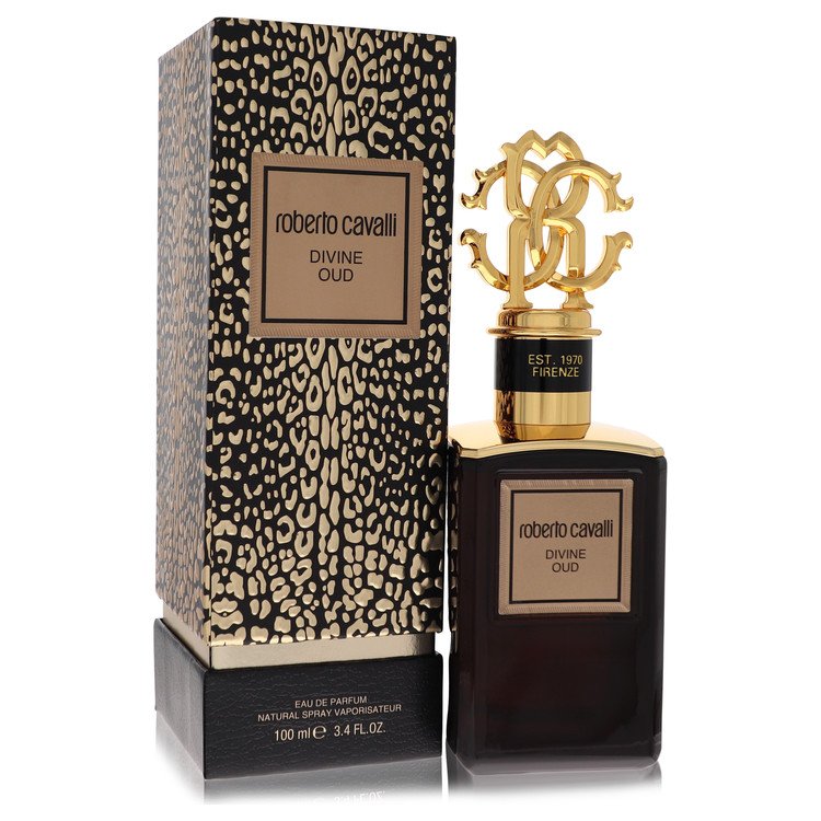 Roberto Cavalli Divine Oud Eau De Parfum Spray By Roberto Cavalli 3.4 oz