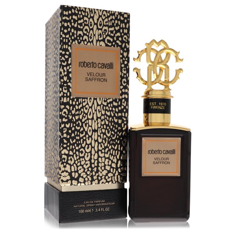 Roberto Cavalli Velour Saffron Eau De Parfum Spray By Roberto Cavalli 3.4 oz