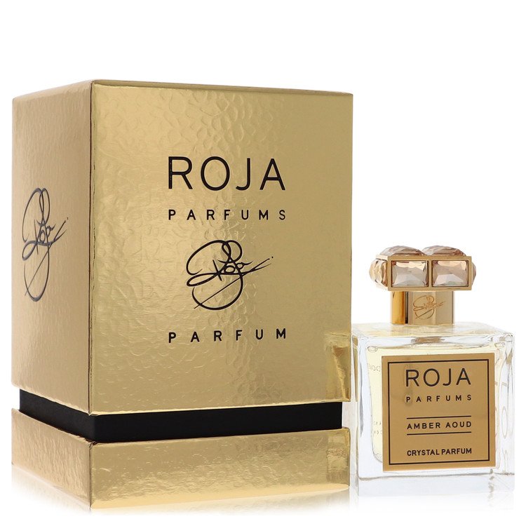 Roja Amber Aoud Crystal Extrait De Parfum Spray (Unisex) By Roja Parfums 3.4 oz