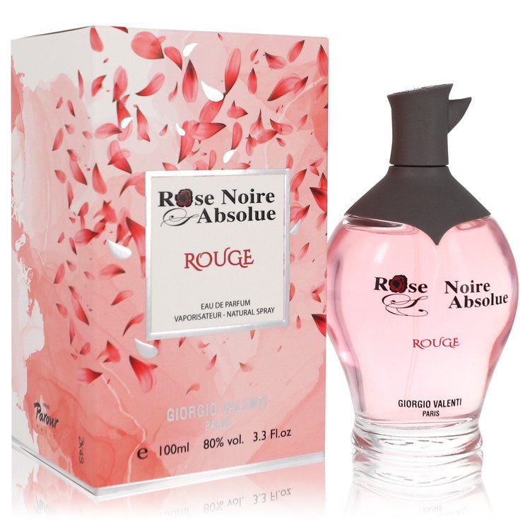 Rose Noire Absolue Rouge Eau De Parfum Spray By Giorgio Valenti 3.3 oz