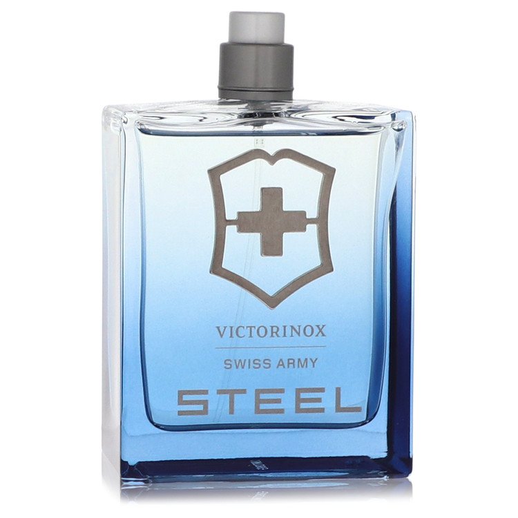 Swiss Army Steel Eau De Toilette Spray (Tester) By Swiss Army 3.4 oz
