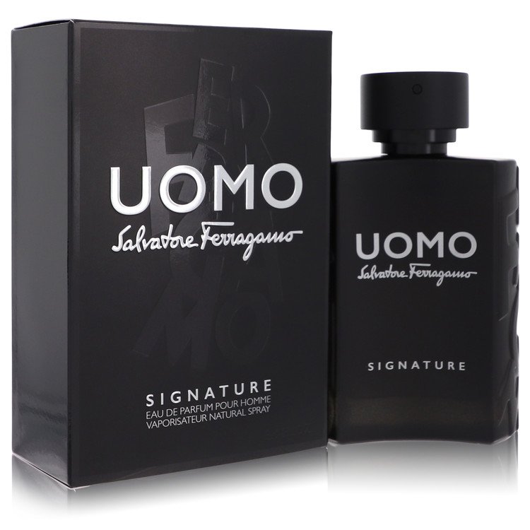 Salvatore Ferragamo Uomo Signature Eau De Parfum Spray By Salvatore Ferragamo 3.4 oz