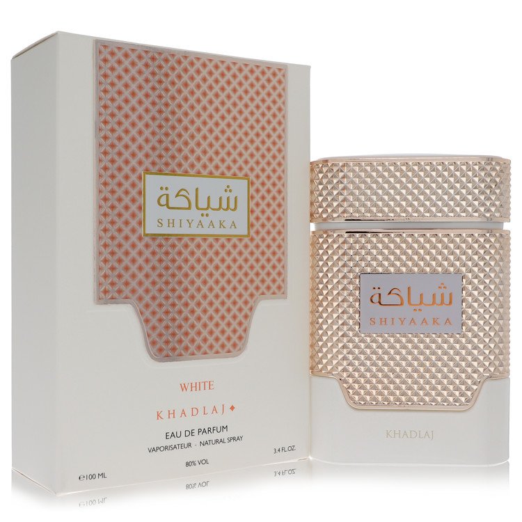 Khadlaj Shiyaaka White Eau De Parfum Spray By Khadlaj 3.4 oz