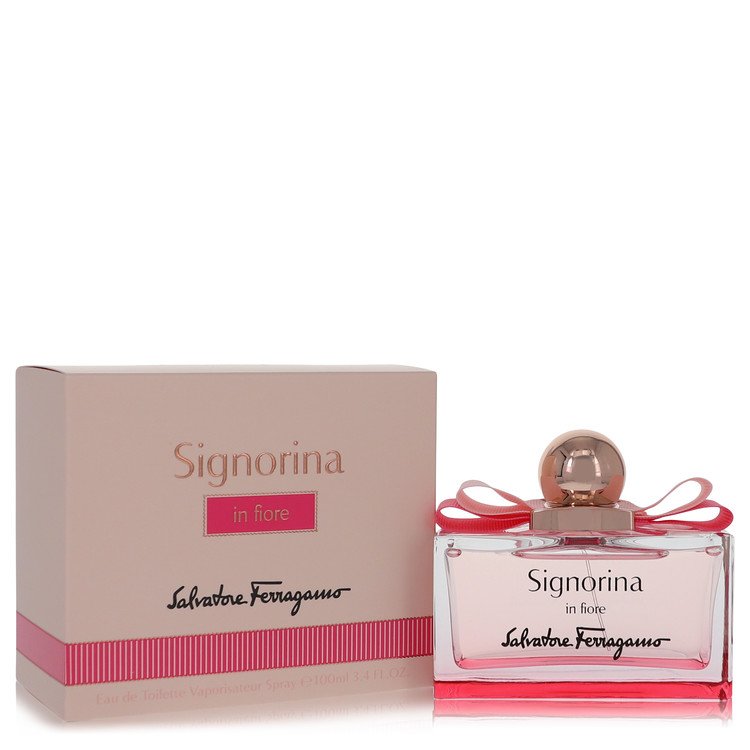 Signorina In Fiore Eau De Toilette Spray By Salvatore Ferragamo 3.4 oz