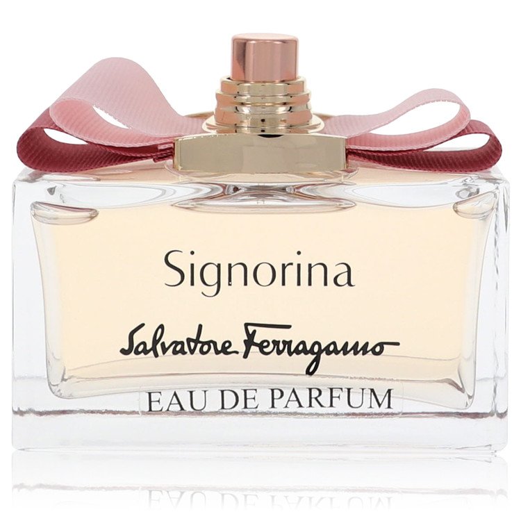 Signorina Eau De Parfum Spray (Tester) By Salvatore Ferragamo 3.4 oz