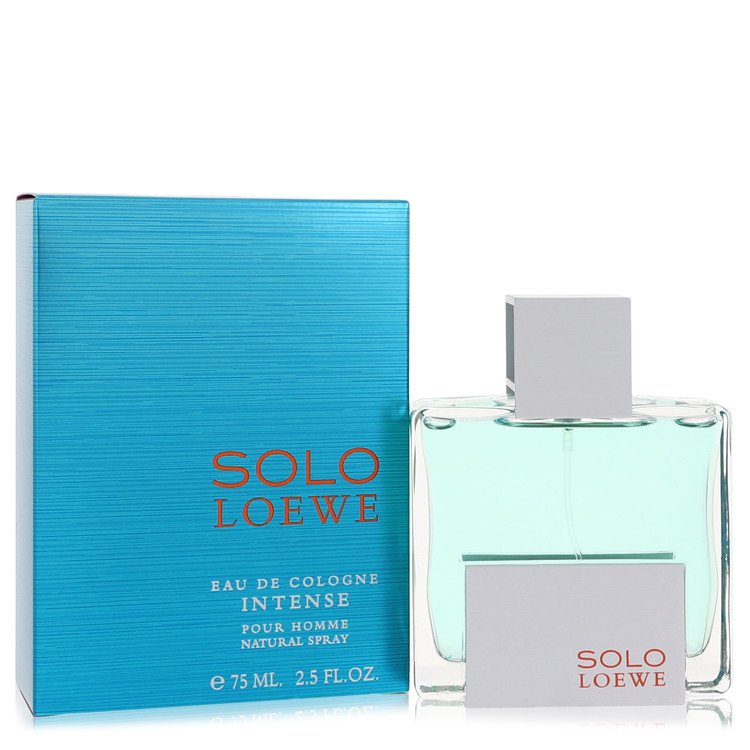 Solo Intense Eau De Cologne Spray By Loewe 2.5 oz