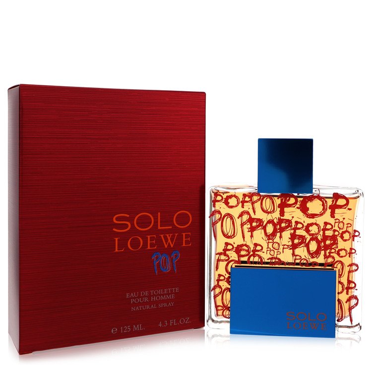 Solo Loewe Pop Eau De Toilette Spray By Loewe 4.3 oz