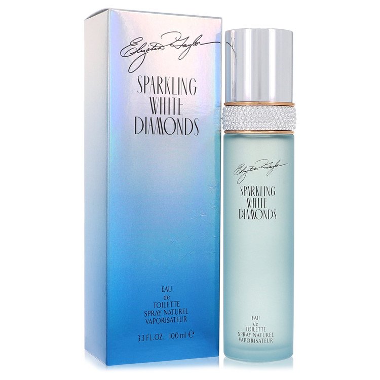 Sparkling White Diamonds Eau De Toilette Spray By Elizabeth Taylor 3.3 oz