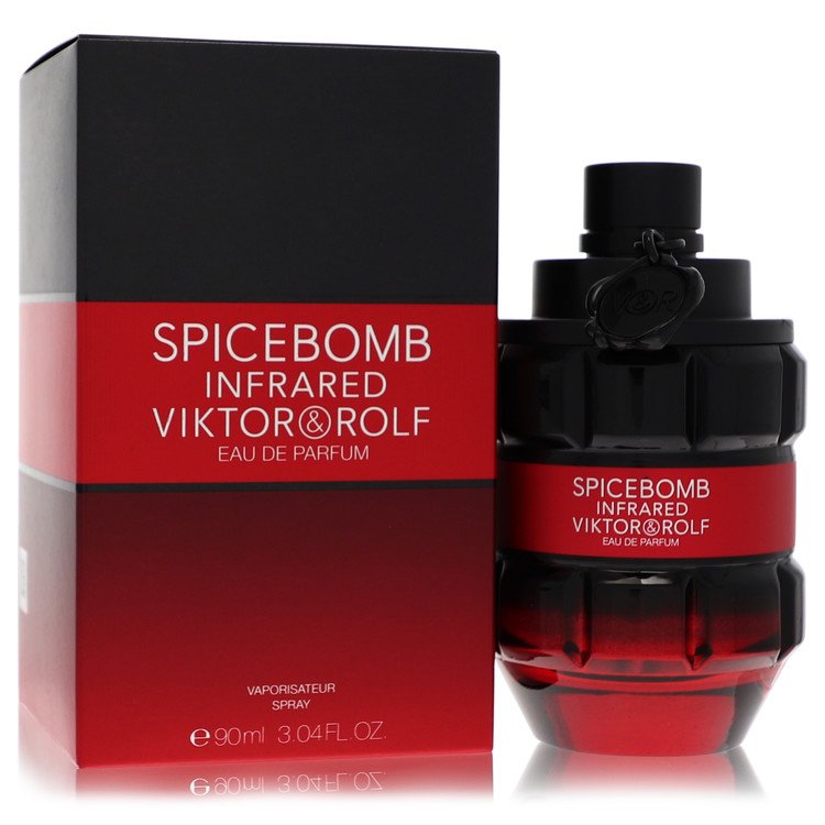 Spicebomb Infrared Eau De Parfum Spray By Viktor & Rolf 3 oz