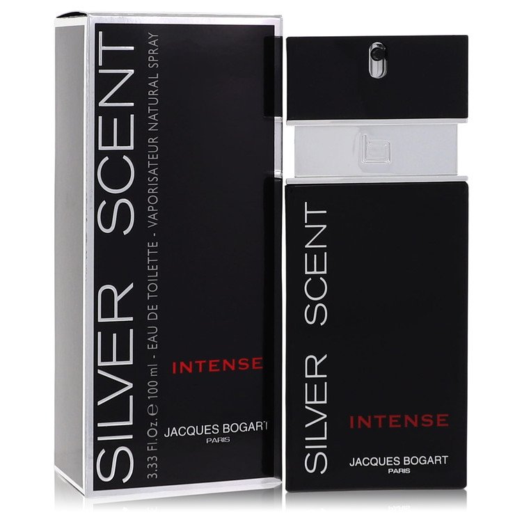 Silver Scent Intense Eau De Toilette Spray By Jacques Bogart 3.33 oz