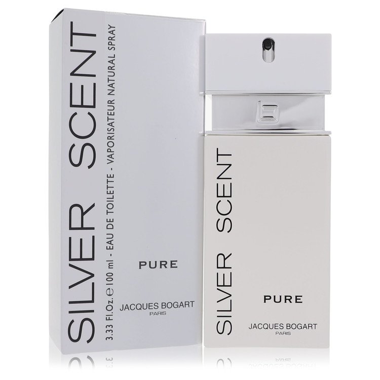 Silver Scent Pure Eau De Toilette Spray By Jacques Bogart 3.4 oz