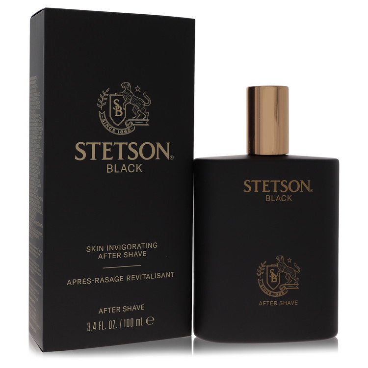 Stetson Black After Shave By Coty 3.4 oz