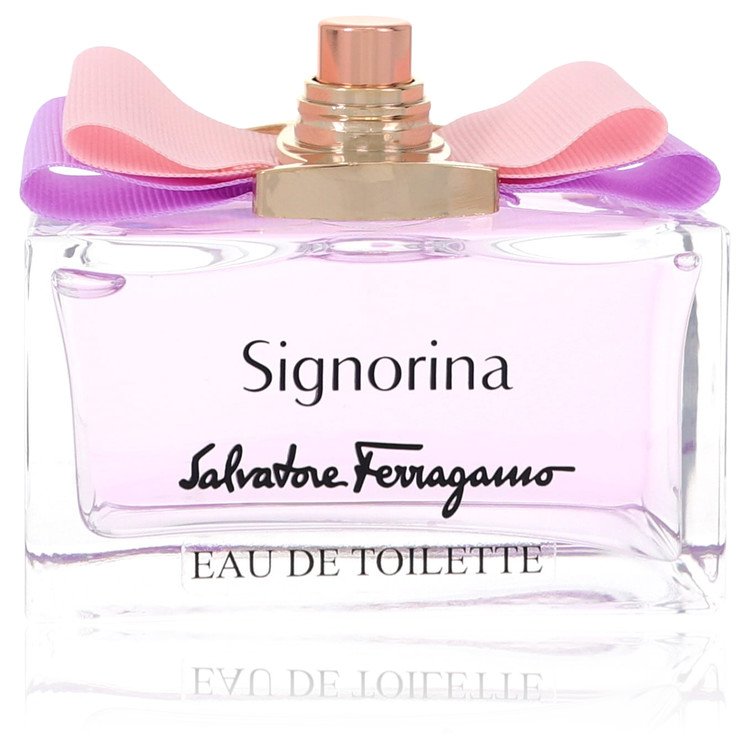 Signorina Eau De Toilette Spray (Tester) By Salvatore Ferragamo 3.4 oz