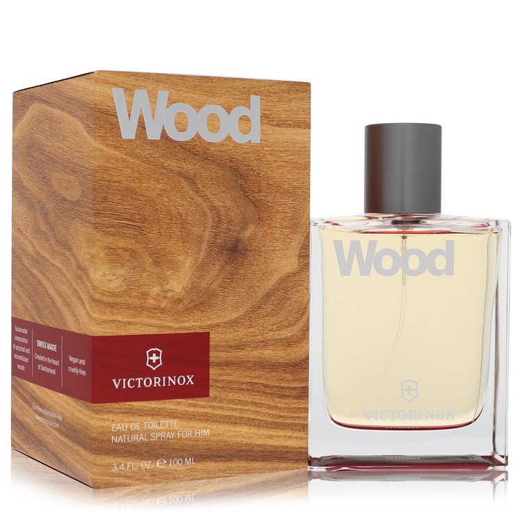 Swiss Army Wood Eau De Toilette Spray By Victorinox 3.4 oz