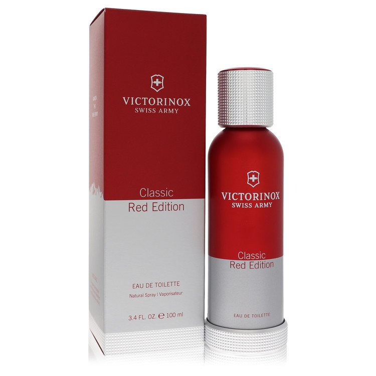 Swiss Army Red Edition Eau De Toilette Spray By Victorinox 3.4 oz