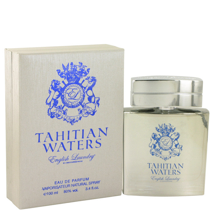 Tahitian Waters Eau De Parfum Spray By English Laundry 3.4 oz