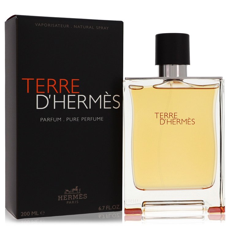 Terre D'hermes Pure Perfume Spray By Hermes 6.7 oz