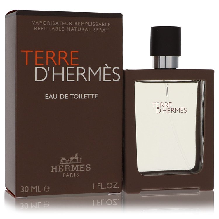 Terre D'hermes Eau De Toilette Spray Spray Refillable By Hermes 1 oz