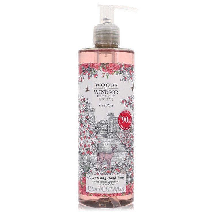 True Rose Hand Wash By Woods of Windsor 11.8 oz
