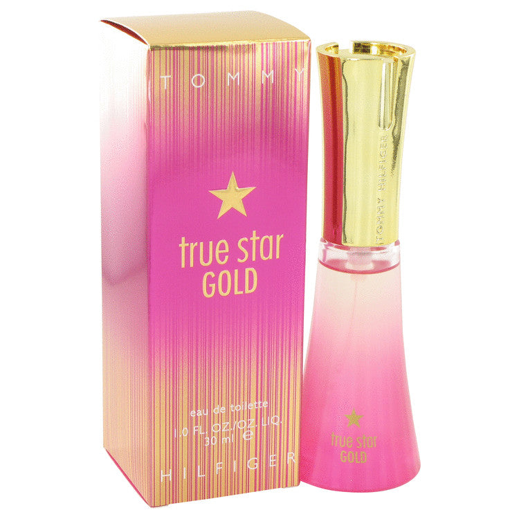 True Star Gold Eau De Toilette Spray By Tommy Hilfiger 1 oz
