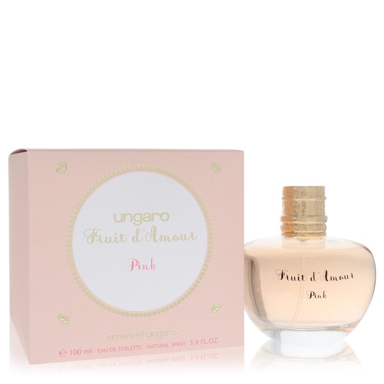 Ungaro Fruit D'amour Pink Eau De Toilette Spray By Ungaro 3.4 oz