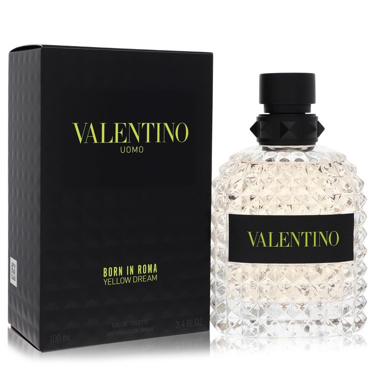 Valentino Uomo Born In Roma Yellow Dream Eau De Toilette Spray By Valentino 3.4 oz