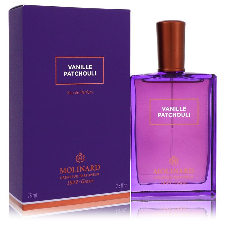 Vanille Patchouli Eau De Parfum Spray (New Packaging) By Molinard 2.5 oz