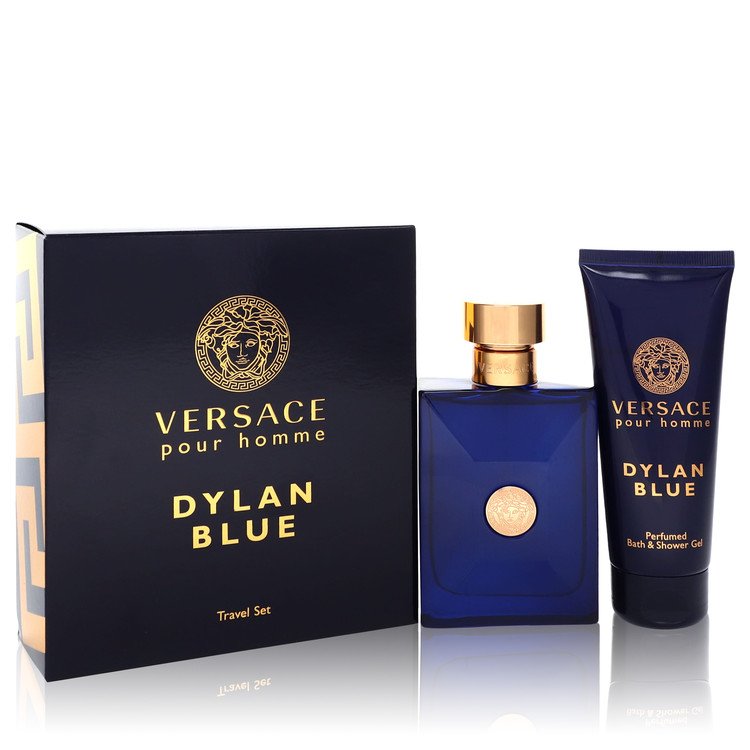Versace Pour Homme Dylan Blue Gift Set By Versace 3.4 oz