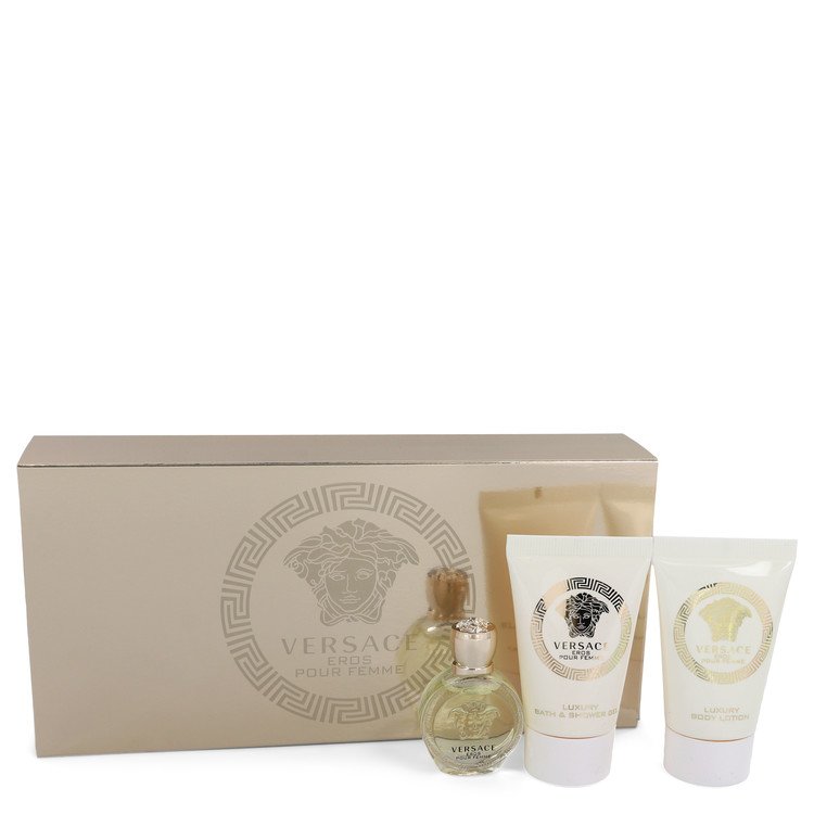 Versace Eros Gift Set By Versace .17 oz