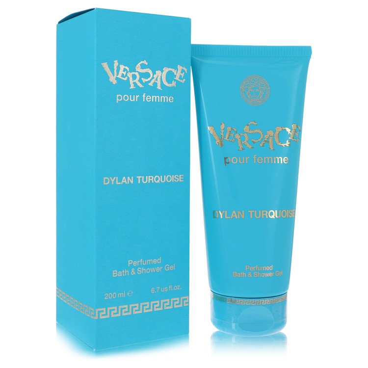 Versace Pour Femme Dylan Turquoise Shower Gel By Versace 6.7 oz