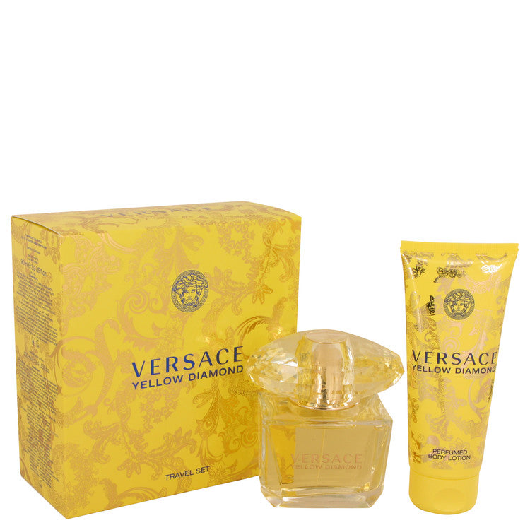 Versace Yellow Diamond Gift Set By Versace 3 oz