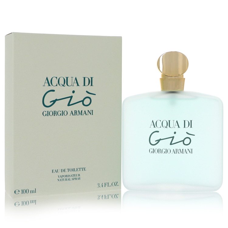 Acqua Di Gio Eau De Toilette Spray By Giorgio Armani 3.3 oz