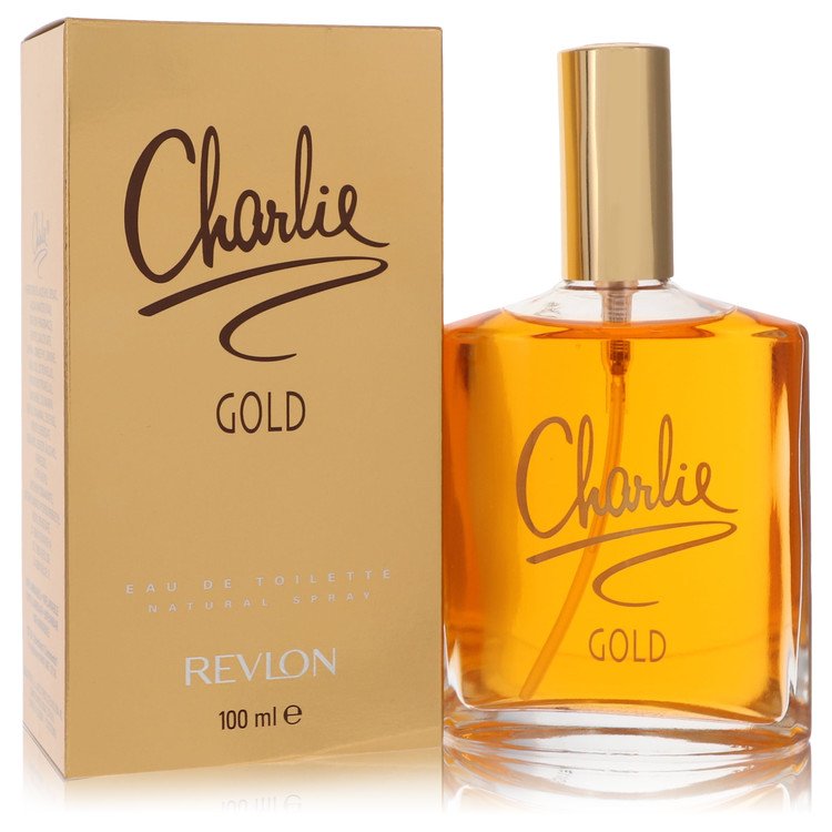 Charlie Gold Eau De Toilette Spray By Revlon 3.3 oz