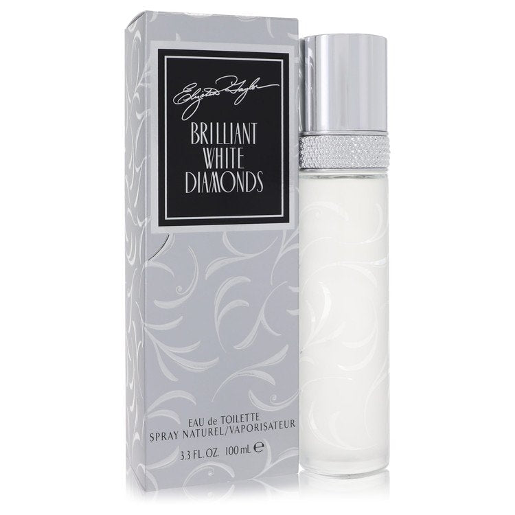 White Diamonds Brilliant Eau De Toilette Spray By Elizabeth Taylor 3.3 oz