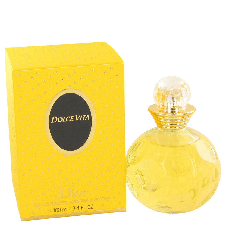Dolce Vita Eau De Toilette Spray By Christian Dior 3.4 oz
