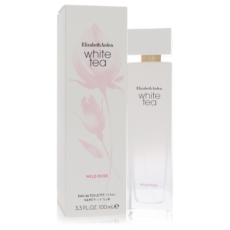 White Tea Wild Rose Eau De Toilette Spray By Elizabeth Arden 3.3 oz