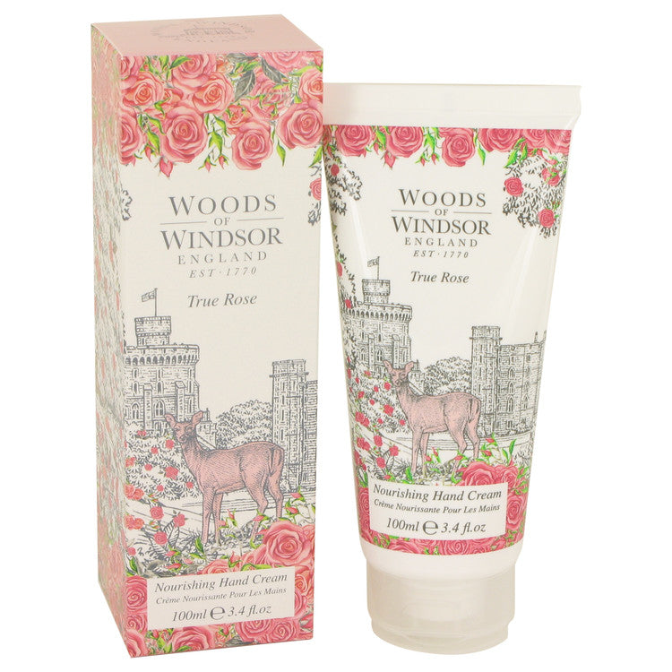 True Rose Hand Cream By Woods of Windsor 3.4 oz