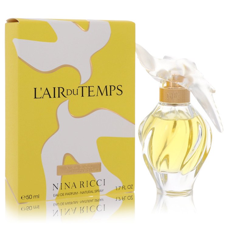 L'air Du Temps Eau De Parfum Spray with Bird Cap By Nina Ricci 1.7 oz