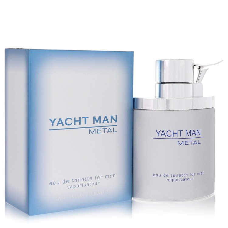 Yacht Man Metal Eau De Toilette Spray By Myrurgia 3.4 oz