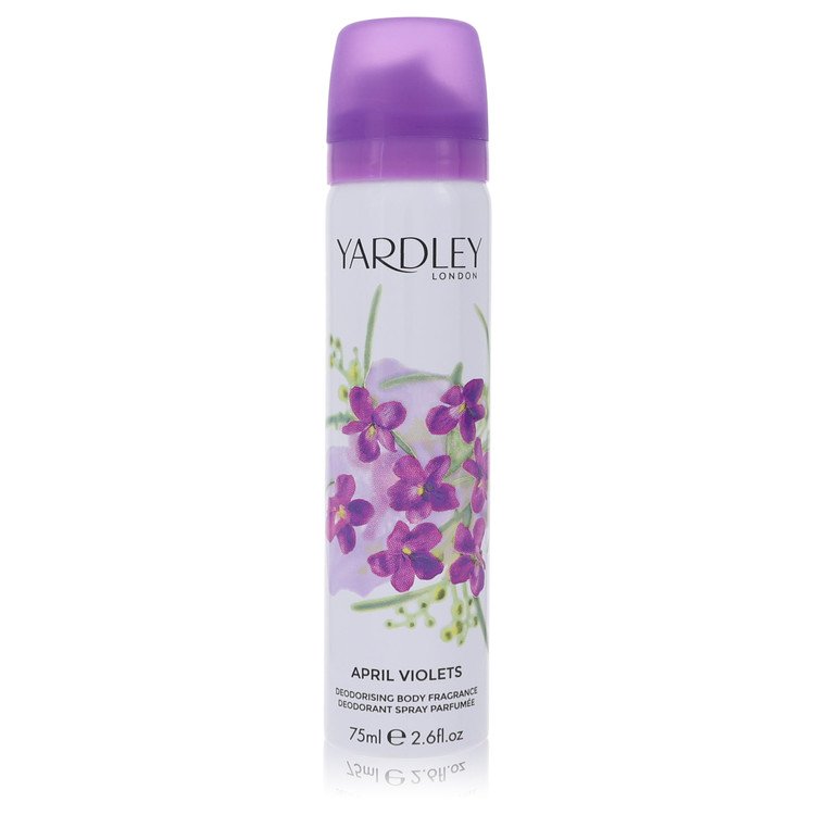 April Violets Body Spray By Yardley London 2.6 oz
