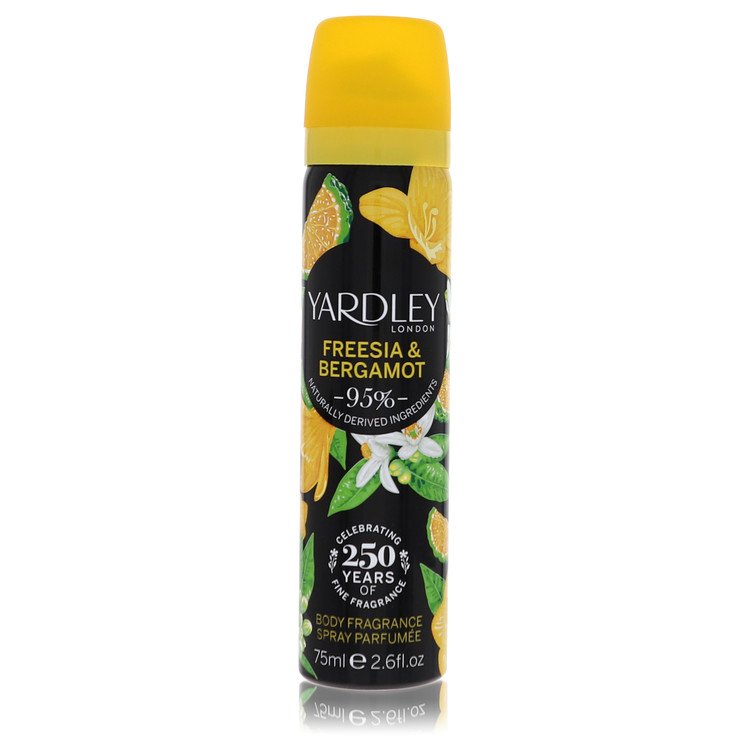 Yardley Freesia & Bergamot Body Fragrance Spray By Yardley London 2.6 oz