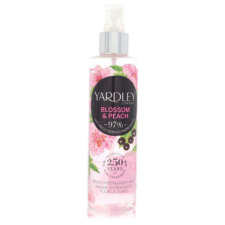 Yardley Blossom & Peach Moisturizing Body Mist By Yardley London 6.8 oz