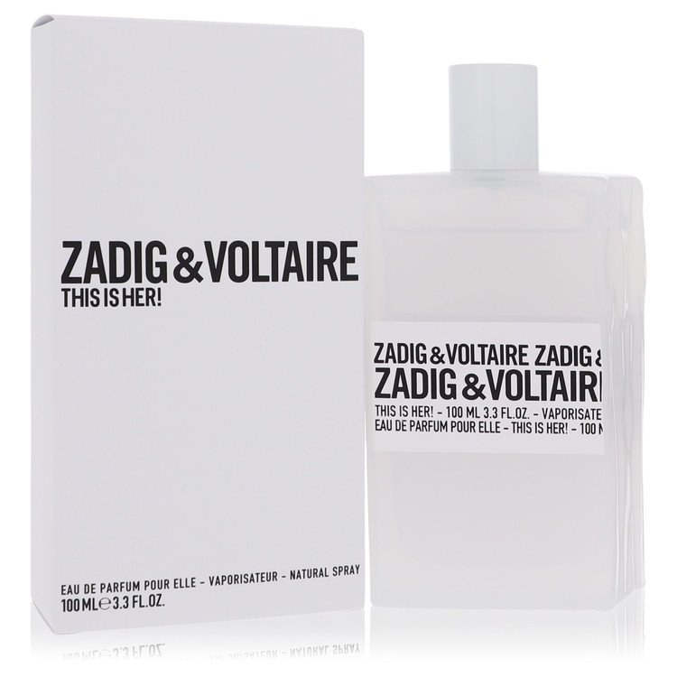 This Is Her Eau De Parfum Spray By Zadig & Voltaire 3.4 oz