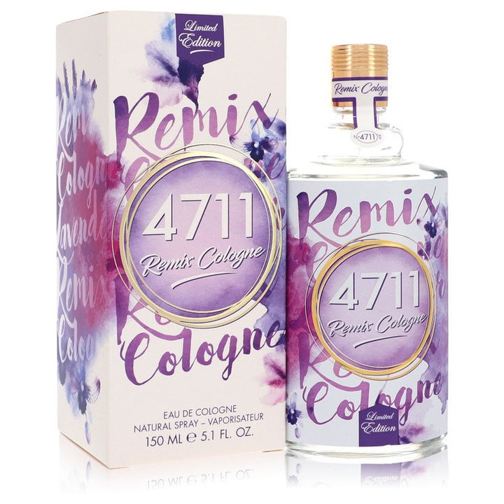 4711 Remix Lavender Eau De Cologne Spray (Unisex) By 4711 3.4 oz